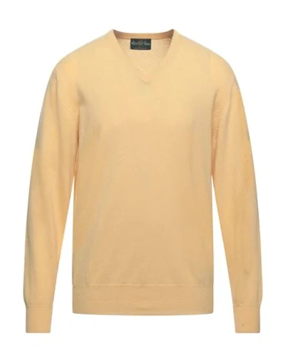 Alan Paine Sweaters In Yellow