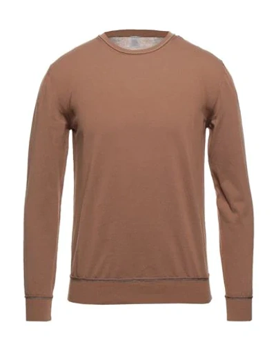 Eleventy Sweaters In Tan