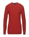 Giorgio Armani Sweaters In Red