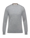 Eleventy Sweaters In Grey