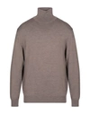 Bramante Turtlenecks In Khaki