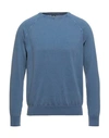 Eleventy Sweaters In Pastel Blue