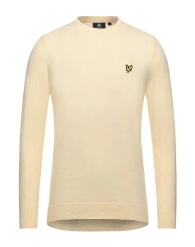 Lyle & Scott Sweaters In Apricot