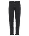 424 FOURTWOFOUR 424 FOURTWOFOUR MAN DENIM PANTS BLACK SIZE 30 COTTON,42833507DD 4