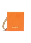 JACQUEMUS 'LE GADJO' LOGO EMBELLISHED LEATHER POUCH