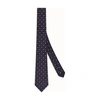 FENDI SILK TIE,FENUS2FFBLU