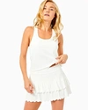 Lilly Pulitzer Miesha Athletic Skort In Resort White