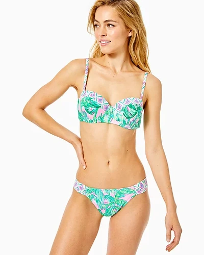 Lilly Pulitzer Women's Clancy Bikini Bottom In Pink Size 16 -  In Pink In Pink