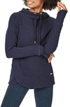 Sweaty Betty Escape Luxe Hoodie In Beetle Blue