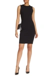 CALVIN KLEIN SLEEVELESS SHEATH DRESS,194414996247