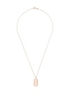 True Rocks Razor Pendant Necklace In Metallic
