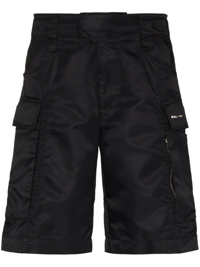 Alyx Tactical Knee-length Cargo Shorts In Black