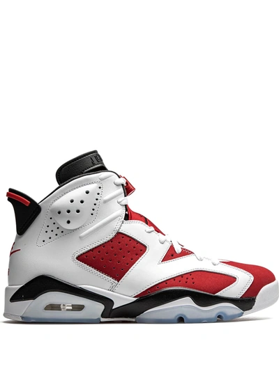 Jordan 6 Retro "carmine" In White