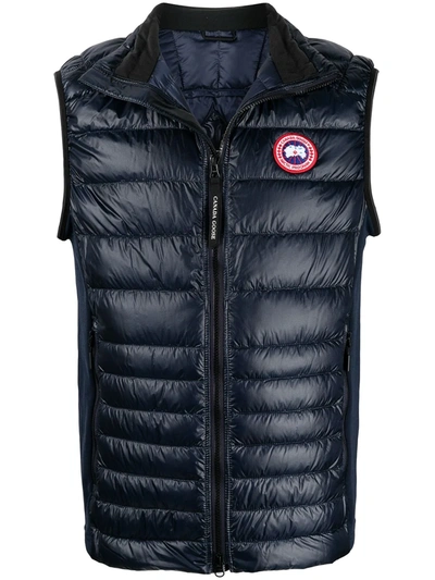 Canada Goose 'hybridge™ Lite' Slim Fit Packable Quilted 800-fill Down Waistcoat In Black