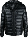 Canada Goose Padded And Quilted Nylon Jacket In Black