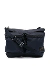 Porter-yoshida & Co Force Nylon Shoulder Bag In Blue