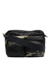 PORTER-YOSHIDA & CO COUNTER SHADE CAMOUFLAGE PRINT SHOULDER BAG