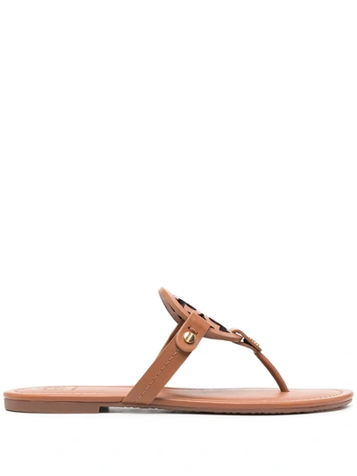 TORY BURCH MILLER LEATHER SANDALS