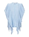JW ANDERSON JW ANDERSON WOMAN TOP SKY BLUE SIZE 4 COTTON,12540978RD 3
