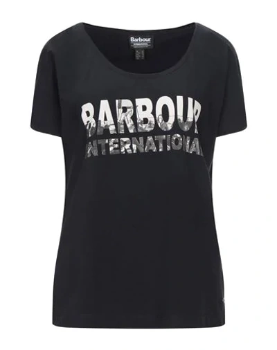 Barbour T-shirts In Black