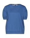 High T-shirts In Blue
