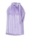 Alessandro Dell'acqua Tops In Lilac