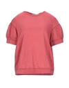 High T-shirts In Pastel Pink
