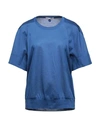 High T-shirts In Blue