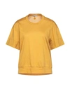 High T-shirts In Ocher