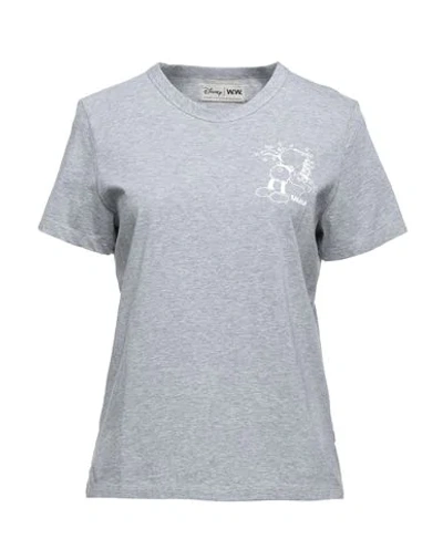 Wood Wood T-shirts In Grey