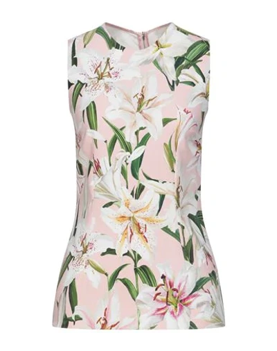 Dolce & Gabbana Tops In Pink