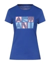 Armani Exchange T-shirts In Blue