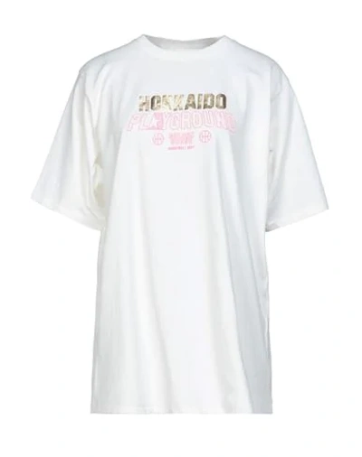Golden Goose T-shirts In Ivory
