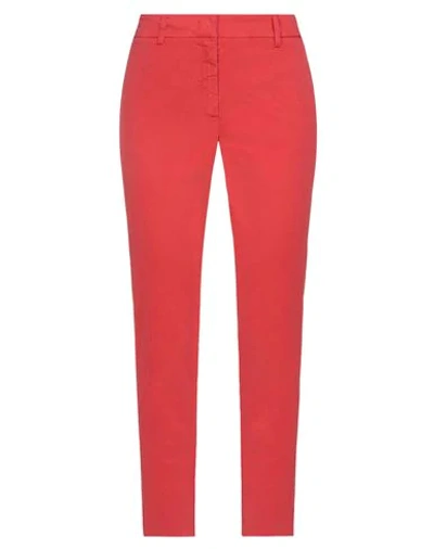 Rossopuro Casual Pants In Red