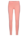 Live The Process Zen Grosgrain-trimmed Stretch-supplex Leggings In Salmon Pink