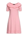 Boutique Moschino Short Dresses In Pink