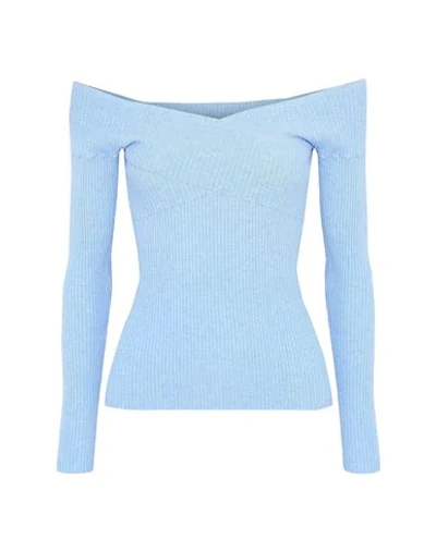 Milly Sweaters In Sky Blue