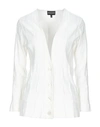 Emporio Armani Cardigans In Ivory