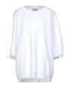 Maison Flaneur Sweaters In White