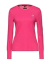 Armani Exchange Sweaters In Fuchsia