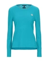 Armani Exchange Sweaters In Deep Jade