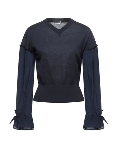 Ballantyne Sweaters In Dark Blue