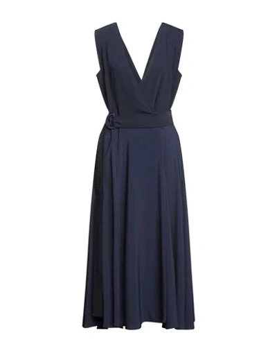 Sportmax Code Midi Dresses In Dark Blue