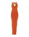 Rick Owens Long Dresses In Brown