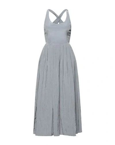 Emporio Armani Long Dresses In Grey