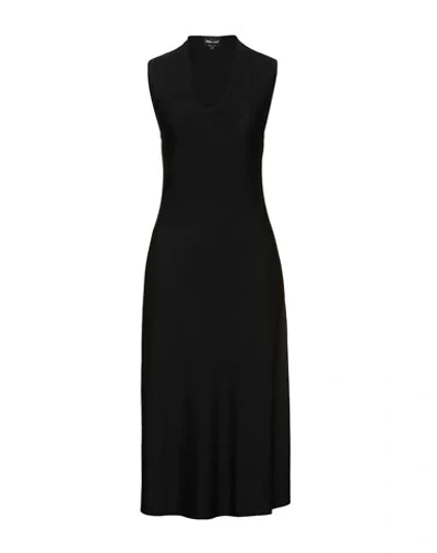 Giorgio Armani Knee-length Dresses In Black