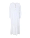 Peserico Midi Dresses In White