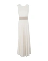Peserico Long Dresses In White