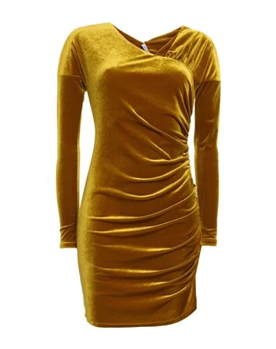 Hopper Short Dresses In Yellow