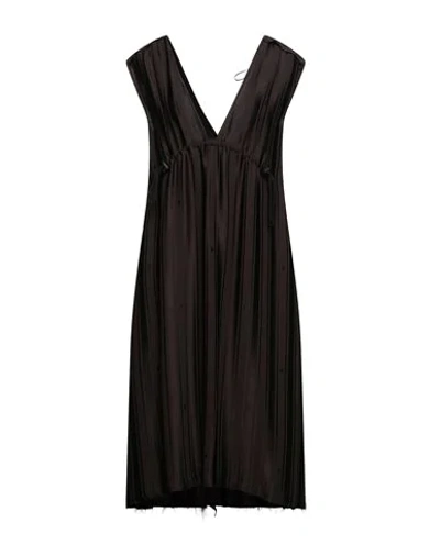Golden Goose Midi Dresses In Steel Grey